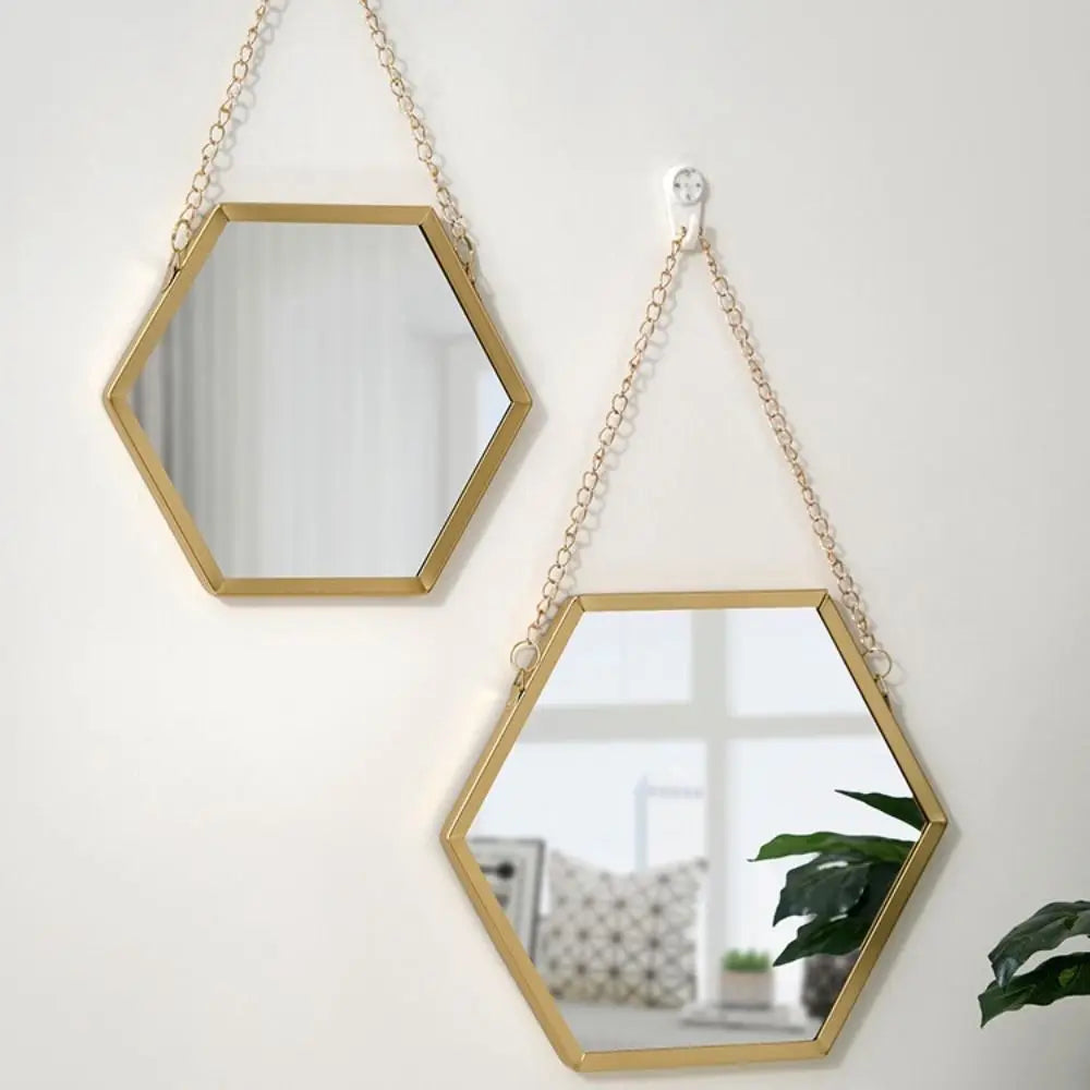 Nordic Iron Craft Wall-mounted Mirror
