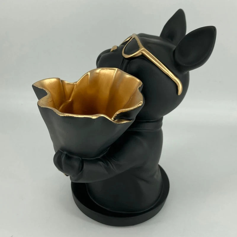 French Bulldog Flower Vase