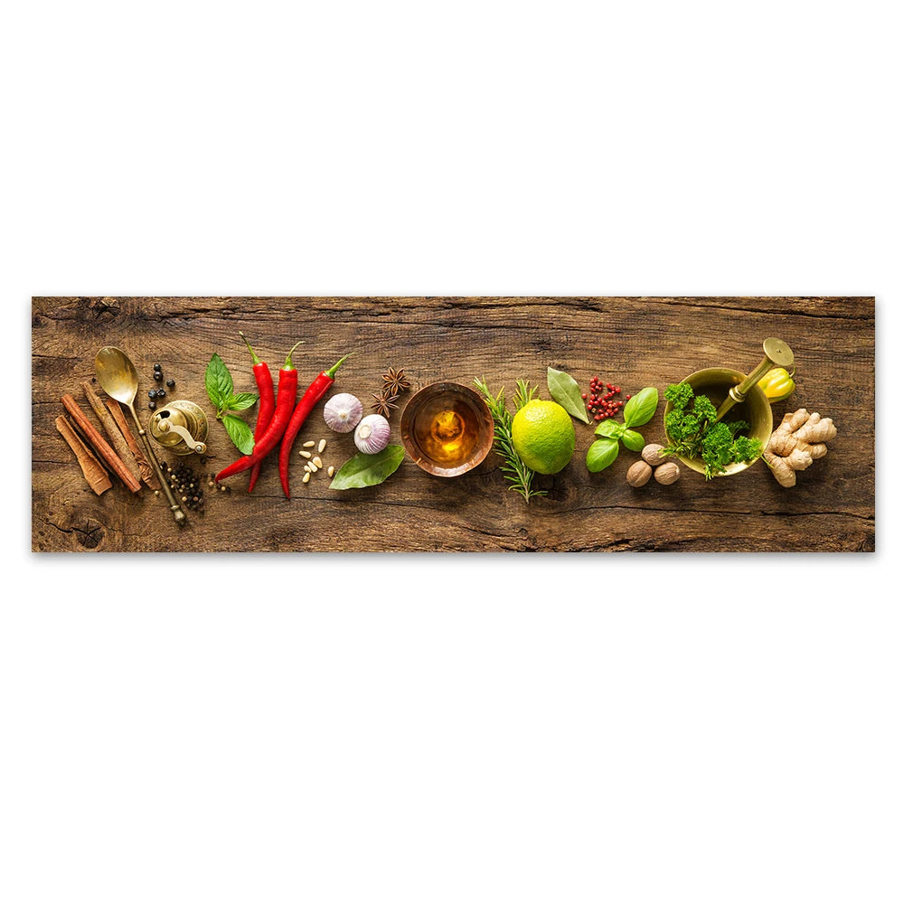 Kitchen Spice Canvas Wall Art