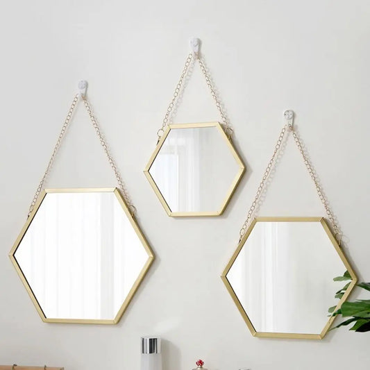 Nordic Iron Craft Wall-mounted Mirror
