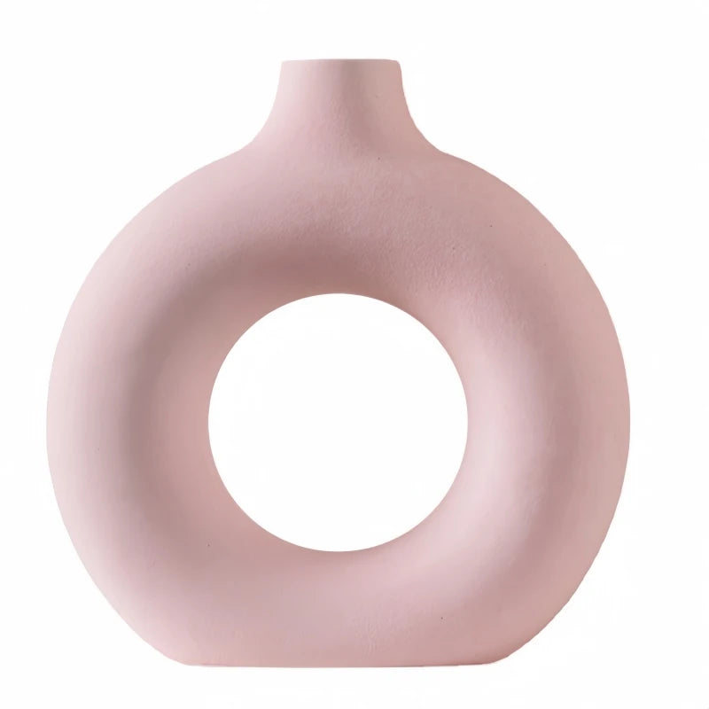 Round vase